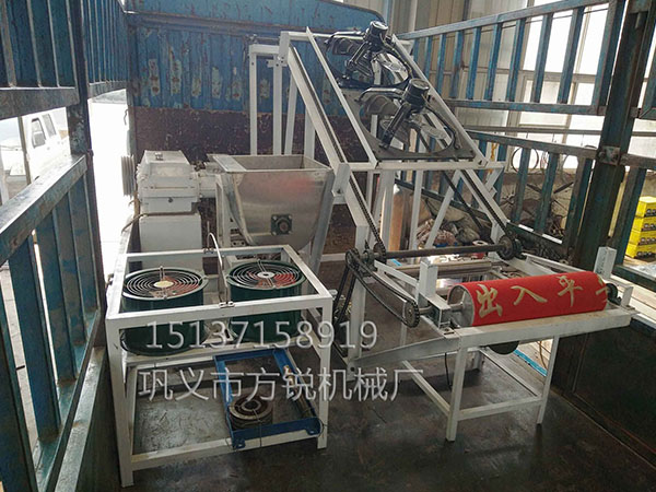 重慶客戶訂購的大型多功能米線機發(fā)貨現場