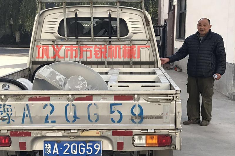 新型米線機發往義馬