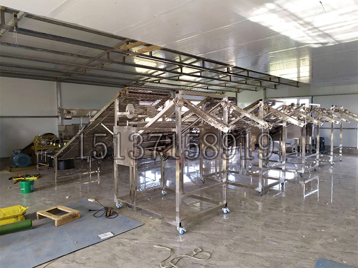 米線機生產安裝現場 米線機生產安裝現場